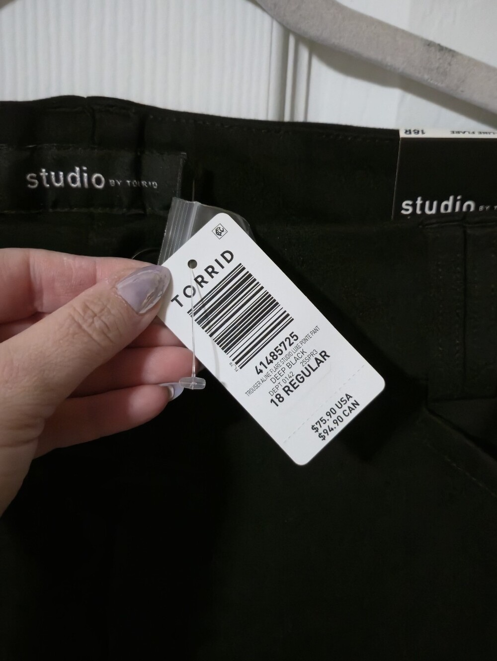 Torrid 18 Studio A-Line Luxe Ponte Flare Pant - Picture 4 of 6